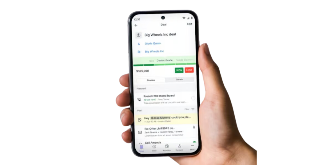 pipedrive mobile crm